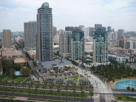 San Diego seen from the Marriott